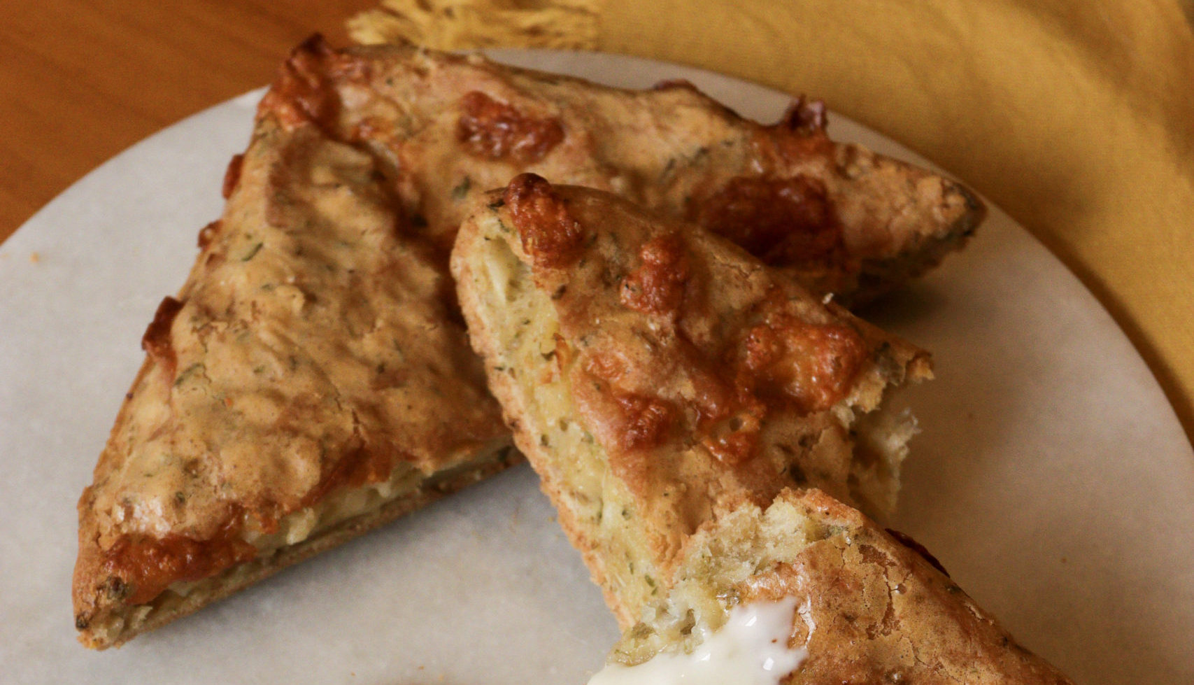 Pão rápido de forno sem lactose