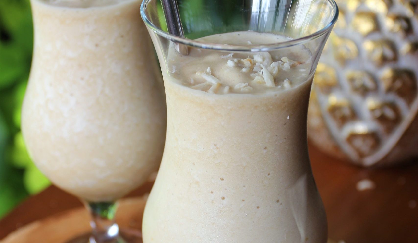 Piña colada (com e sem álcool)