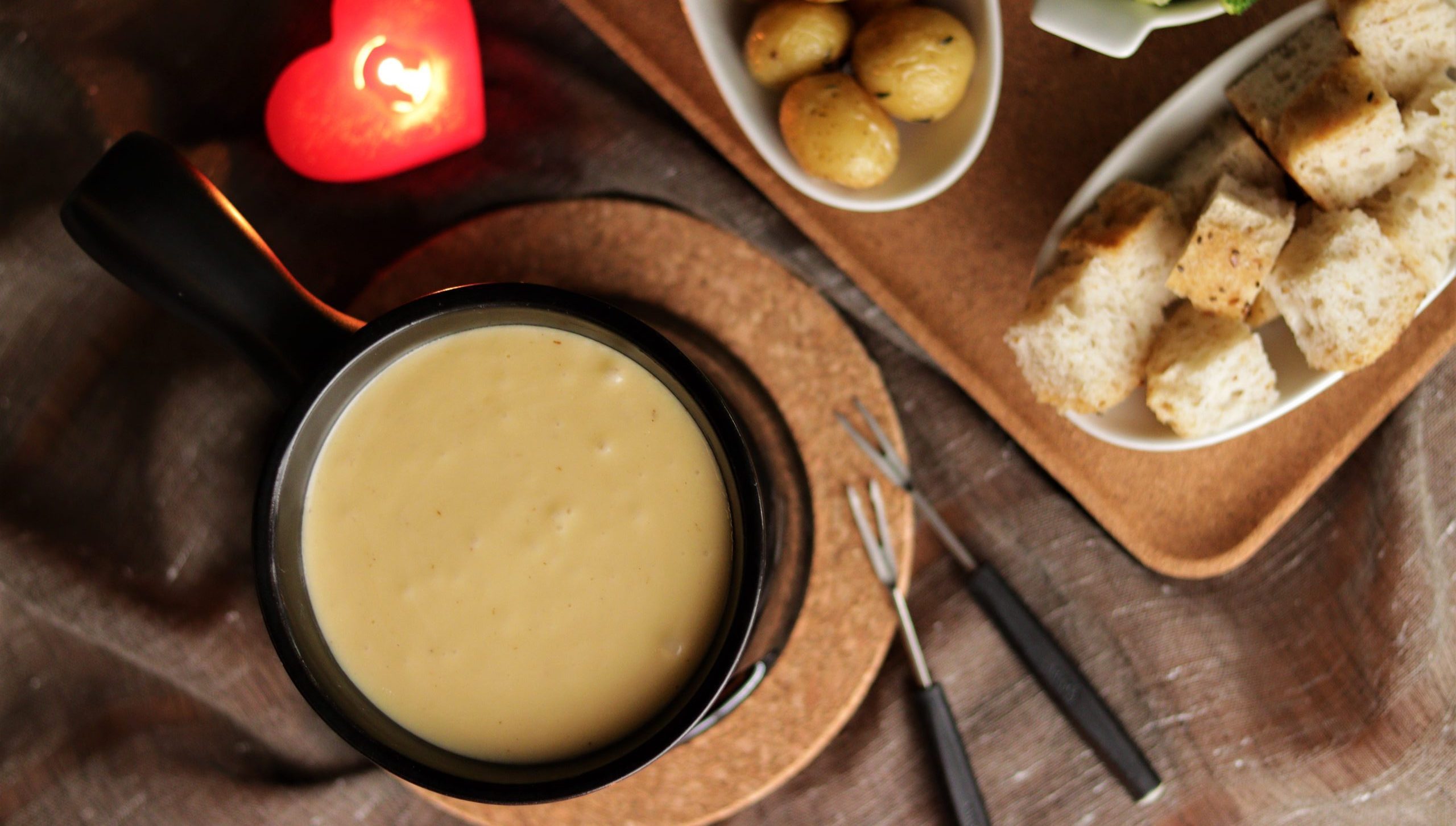 Fondue clássico de queijo