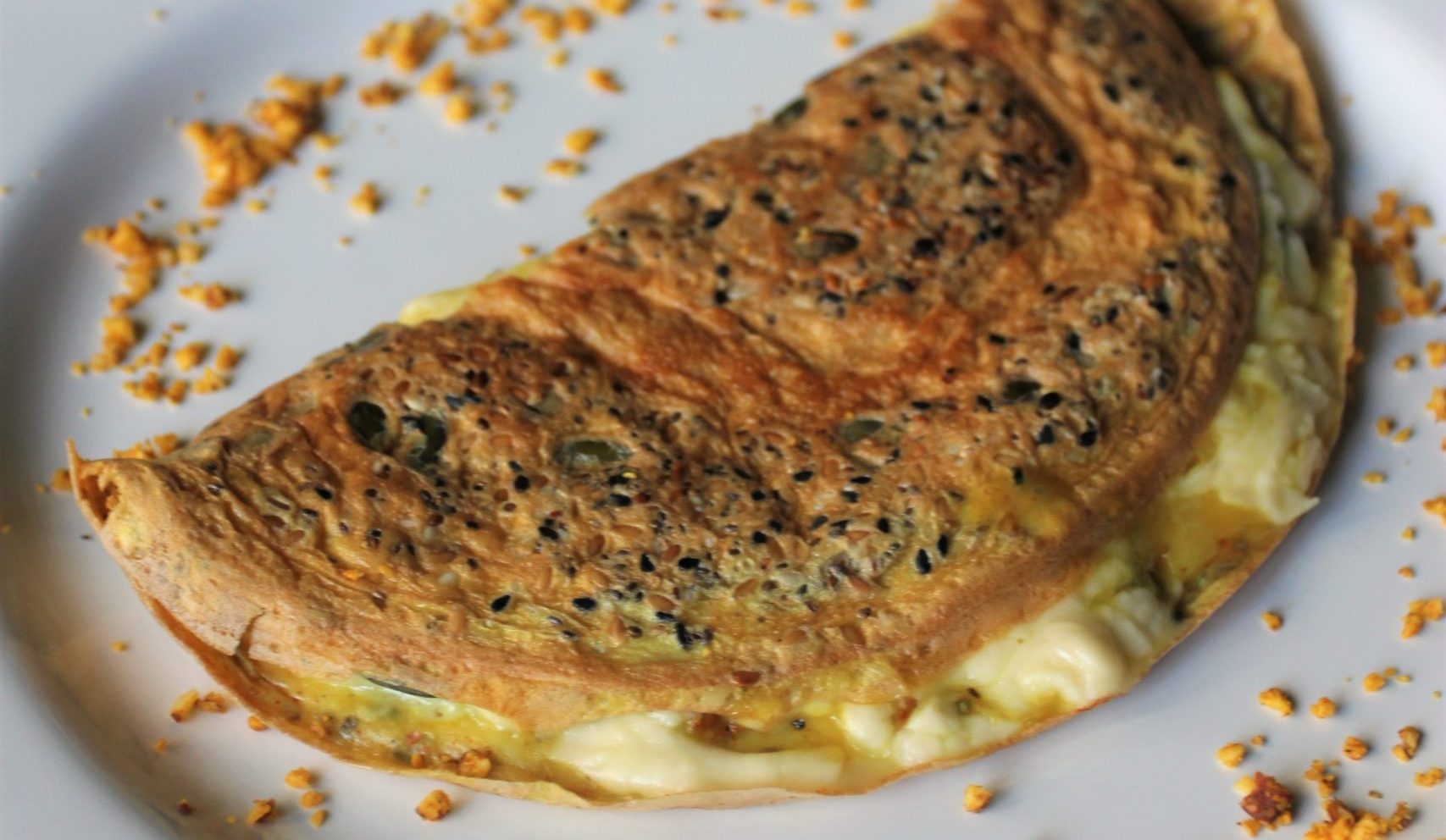 Omelete de sementes