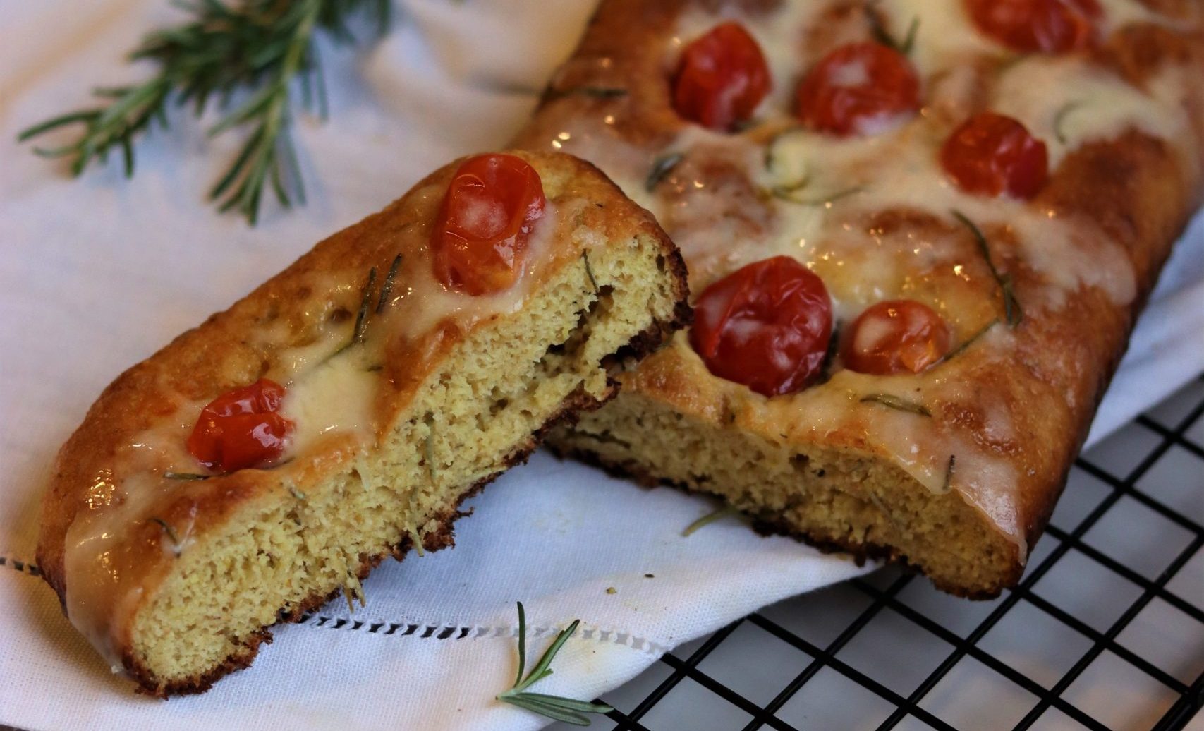 Focaccia low carb