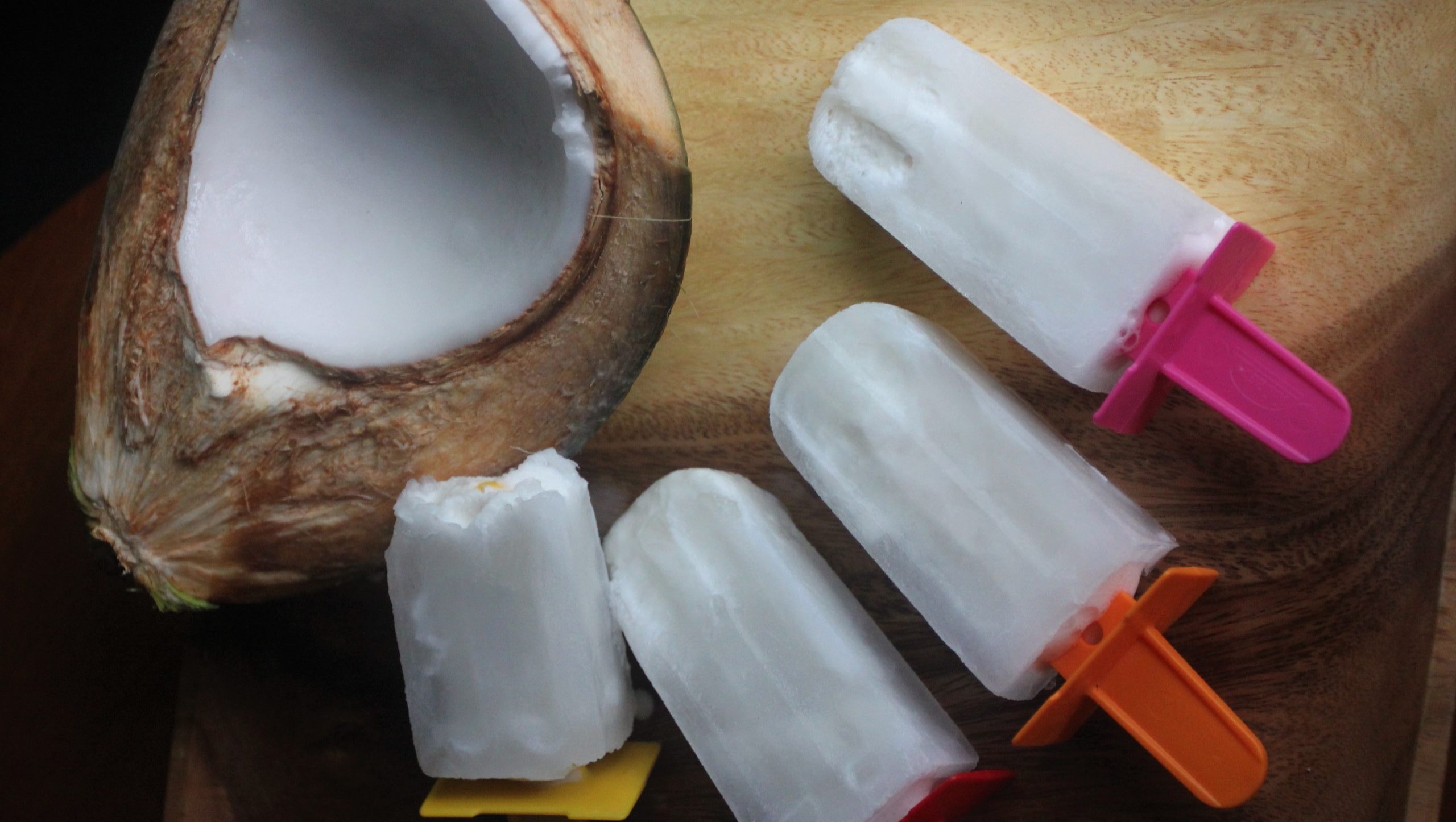 Paleta mexicana de coco