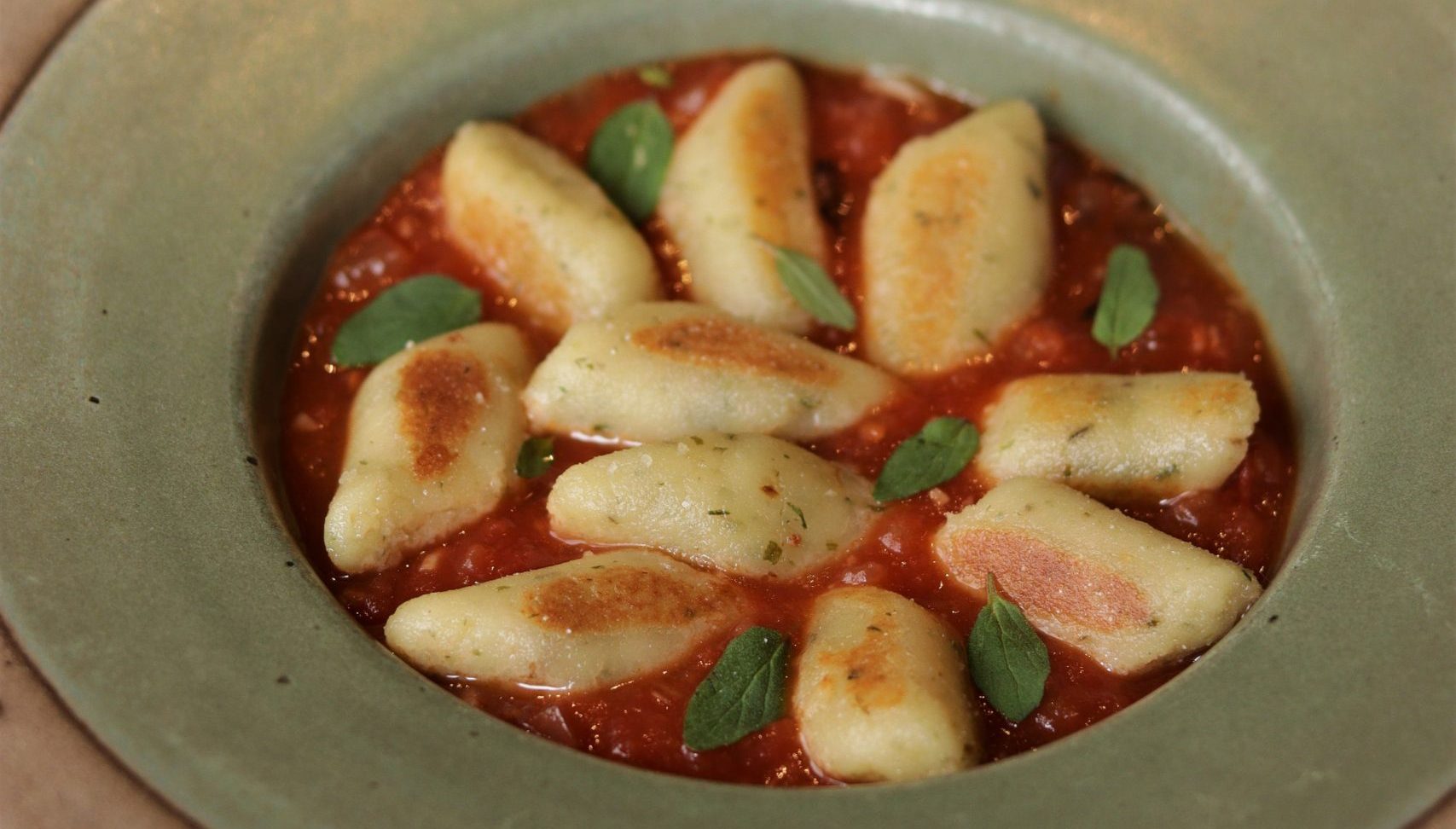 Nhoque low carb de ricota ao pomodoro