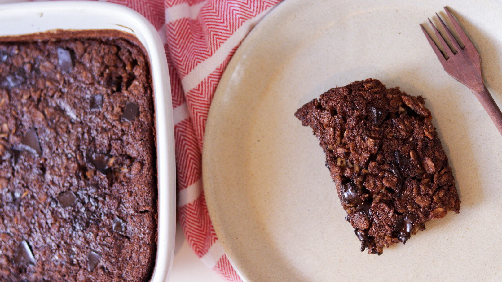 Brownie Oatmeal (mingau de forno sabor brownie)